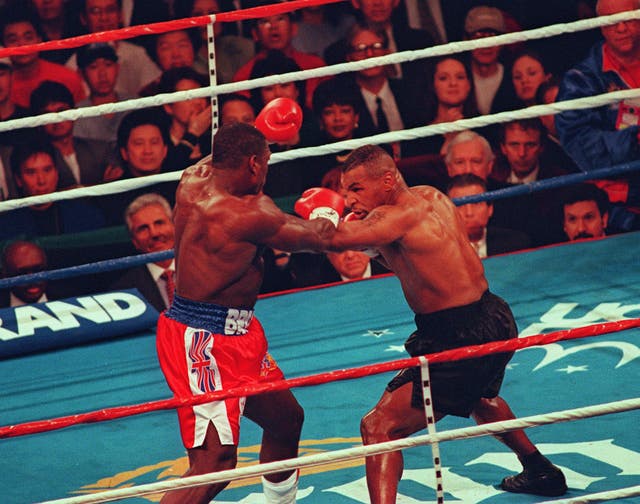 Boxing – WBC Heavyweight Title – Mike Tyson v Frank Bruno – MGM Grand, Las Vegas