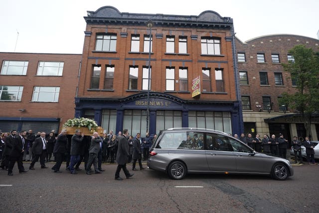 Hugh Russell funeral