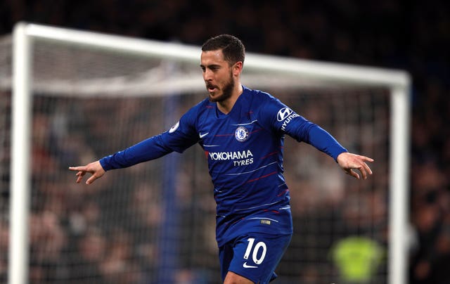 Eden Hazard was also on target in Chelsea's comfortable victory