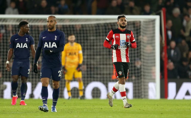Boufal, right, earned a replay for Southampton
