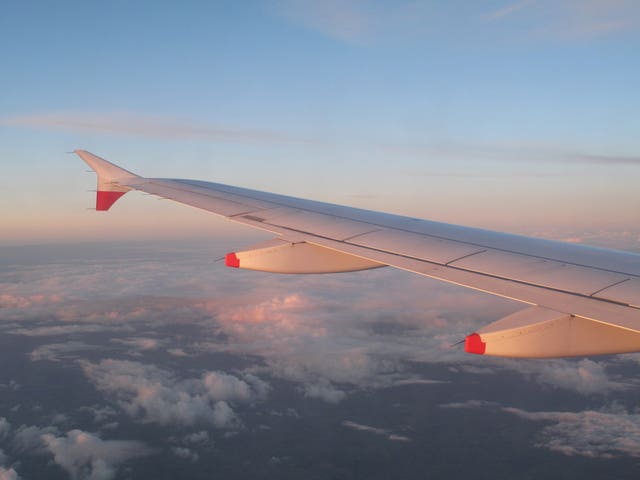View from an aircraft window