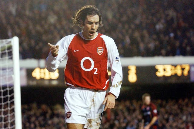 Robert Pires won two Premier League titles and two FA Cups at Arsenal.