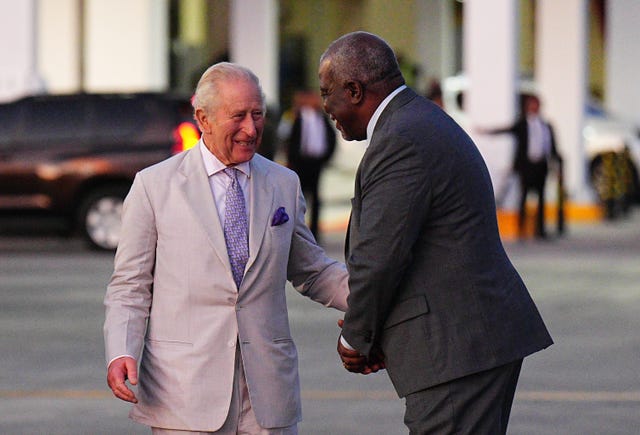 Royal visit to Guyana