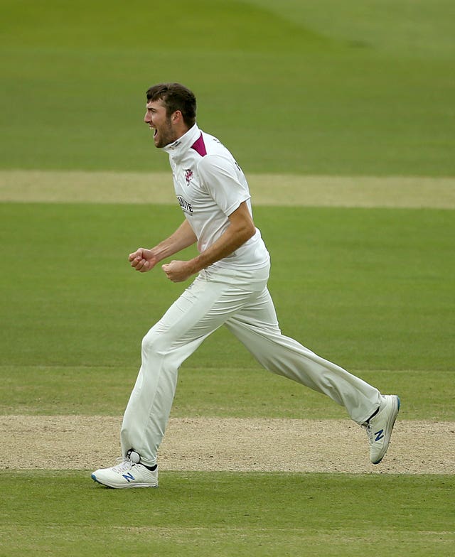 Craig Overton is the LV=Insurance County Championship's leading wicket-taker.