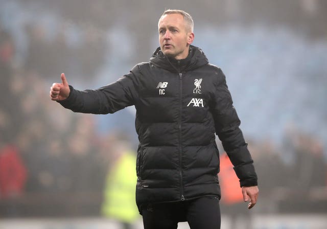 Neil Critchley was in charge against Aston Villa in the Carabao Cup earlier in the season