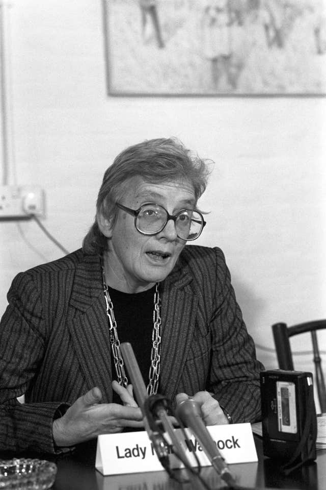 Lady Warnock