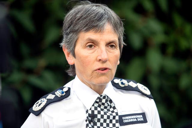 Metropolitan Police Commissioner Cressida Dick (Victoria Jones/PA)