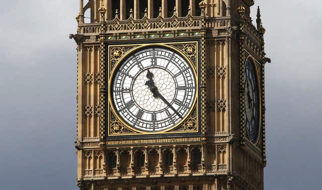 Big Ben repairs