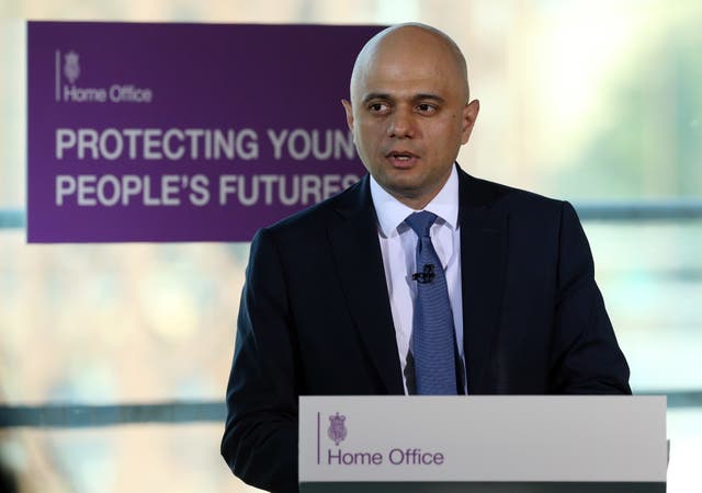 Sajid Javid speech on violent crime