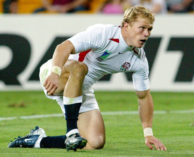 Josh Lewsey scored five tries in the tournament