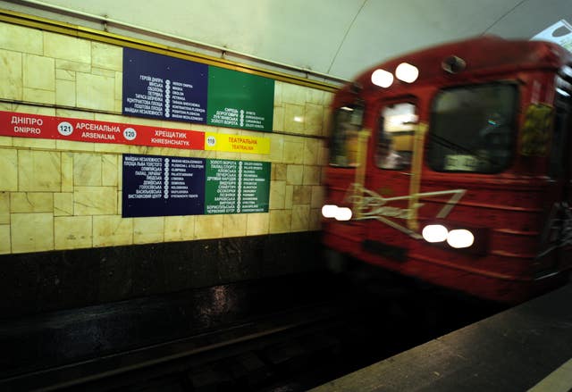 Kiev has a Metro system (Adam Davy/EMPICS)