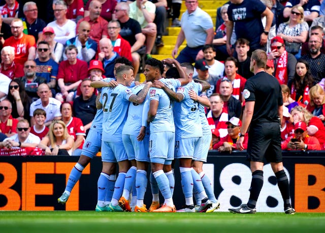 Jacob Ramsey put Villa ahead