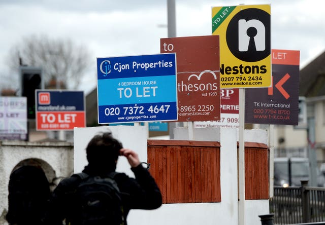 House letting signs