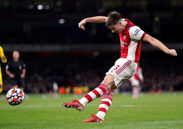 Kieran Tierney is back in contention for Arsenal following an ankle injury.