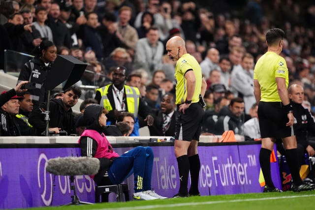 Referee Anthony Taylor