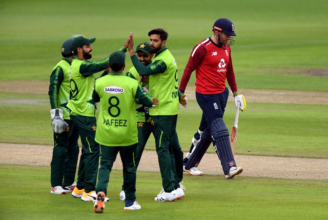 Jonny Bairstow walks off after being dismissed