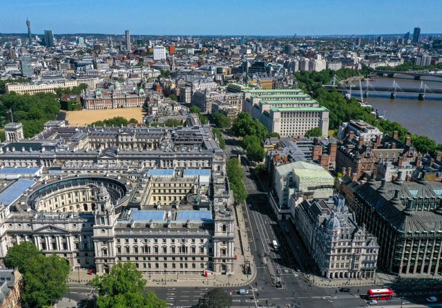 London aerial views