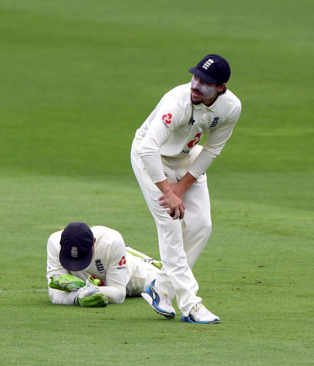Rory Burns missed two slips catches at the Kia Oval.