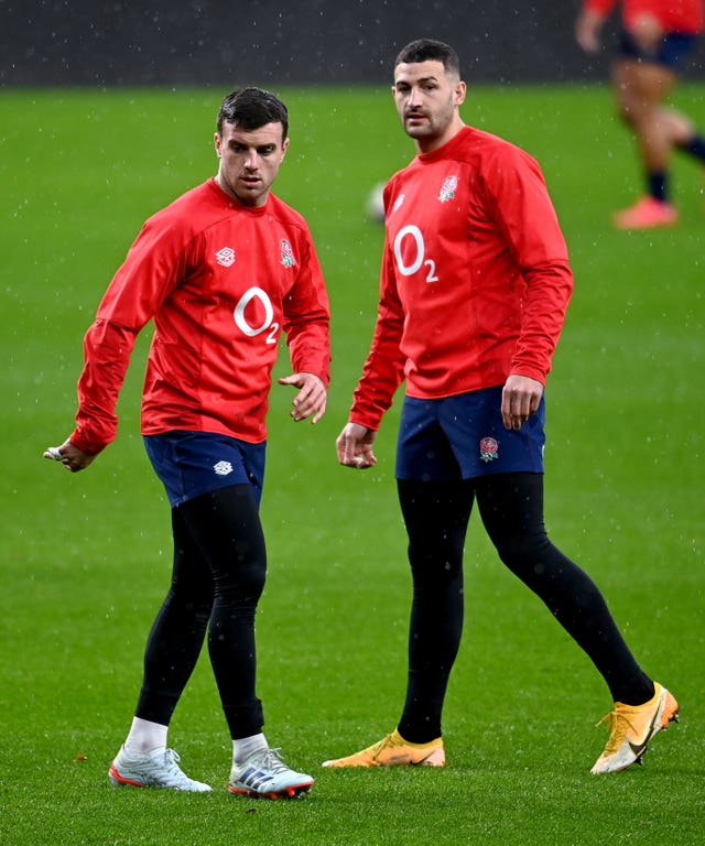 George Ford (left) and Jonny May have been rested this summer