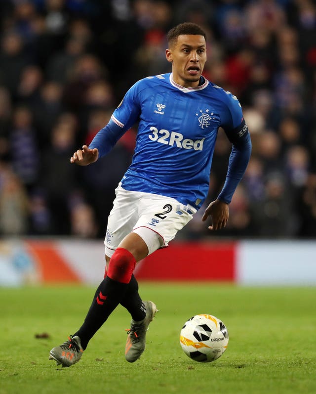 James Tavernier has played 100 times as Rangers captain