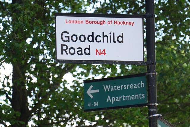 The elderly man found injured in Goodchild Road was taken to hospital