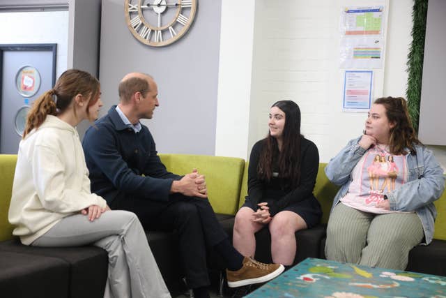 Prince of Wales visits Hanworth Centre Hub