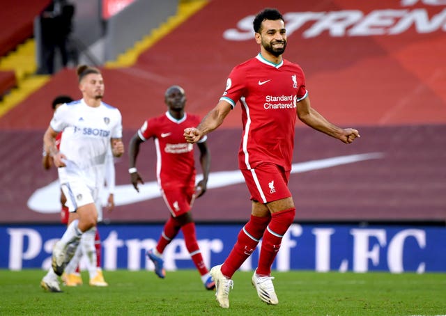 Salah was in inspired form against Leeds