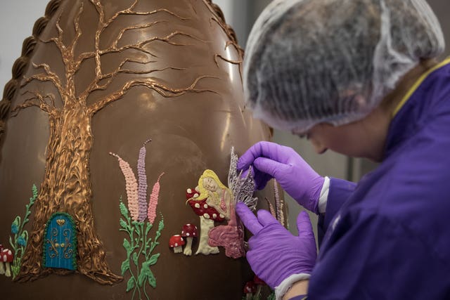 Giant Easter egg made