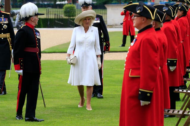 Royal visit to the Royal Hospital Chelsea