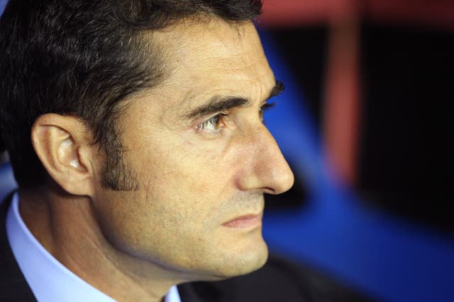 Ernesto Valverde was concerned by the condition of the pitch