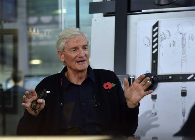 Businessman Sir James Dyson was also at the dinner party (Jeff Overs/BBC/PA)