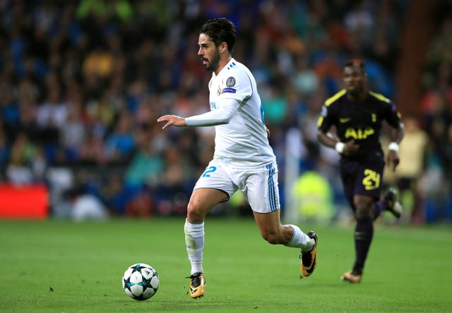 Isco remains a crucial player to Real Madrid, says head coach Zinedine Zidane (John Walton/EMPICS Sport)