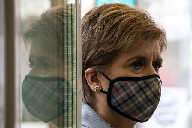 First Minister Nicola Sturgeon