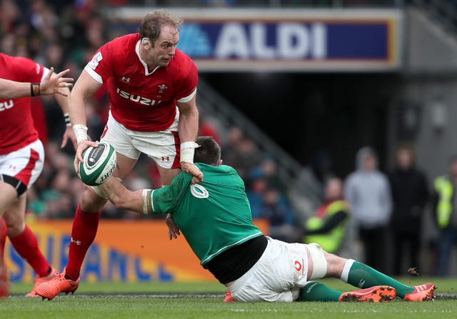 Wales captain Alun Wyn Jones (left) is on course to break the record for the most Test appearances