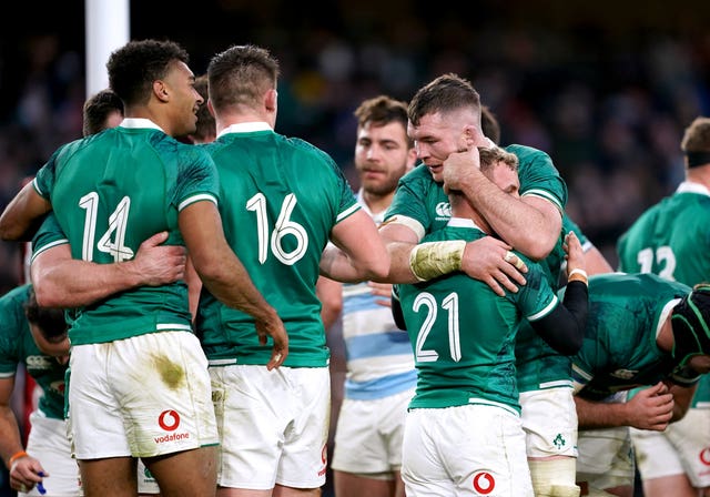 Ireland beat Argentina 53-7 on Sunday