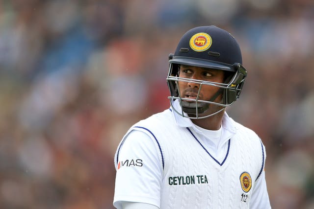 Angelo Mathews struck a valiant century