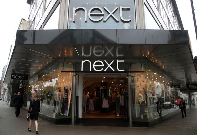 A Next store