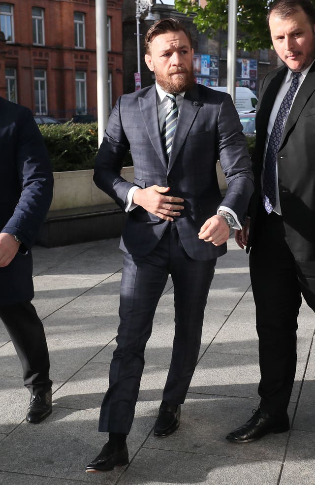 Conor McGregor court case