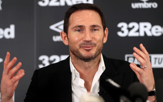 Frank Lampard Press Conference – Pride Park Stadium