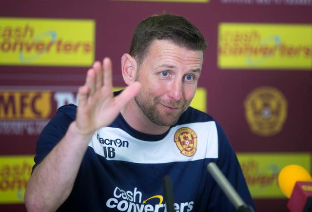 Ian Baraclough had a spell as Motherwell boss