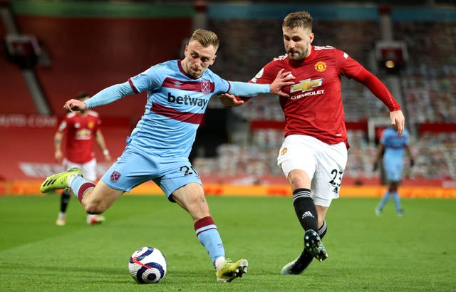 Manchester United’s Luke Shaw