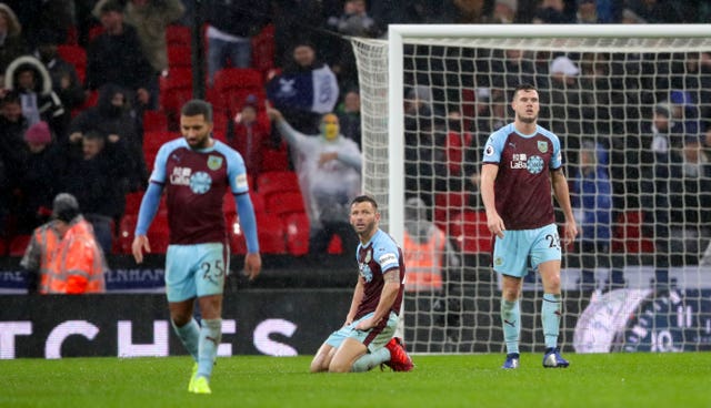 Burnley could not hold on