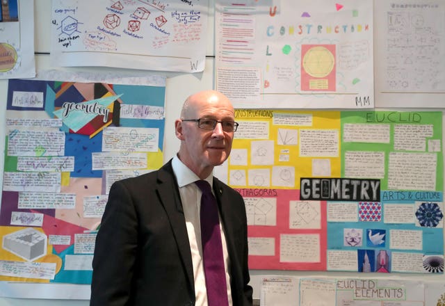 Education Secretary John Swinney