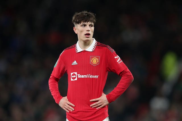 Manchester United’s Alejandro Garnacho