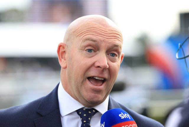 Trainer Owen Burrows at Doncaster
