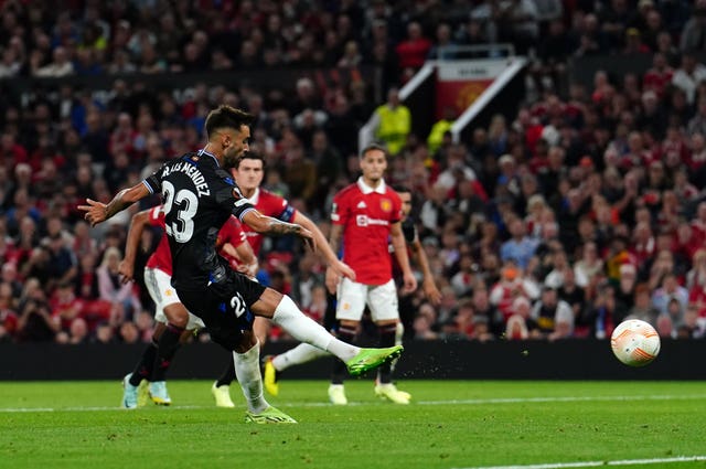 Manchester United v Real Sociedad – UEFA Europa League – Group E – Old Trafford