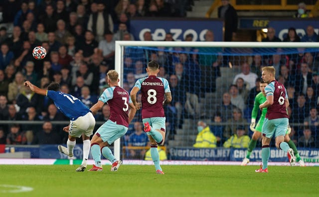 Andros Townsend scored a stunning goal to put Everton in front 