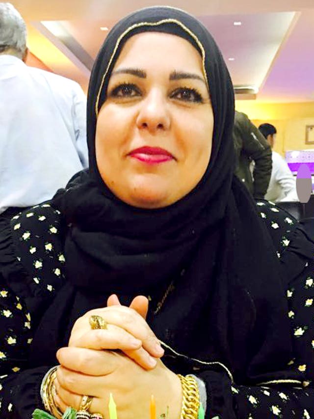 Khaola Saleem, 49, who was stabbed to death along with her daughter Raneem Oudeh, 22