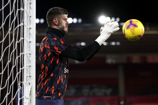Fraser Forster is set to start for Southampton