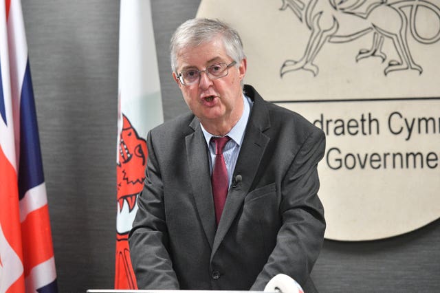 First Minister of Wales Mark Drakeford